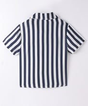 Load image into Gallery viewer, Striped Printed Half Sleeves Shirt
