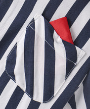 Load image into Gallery viewer, Striped Printed Half Sleeves Shirt