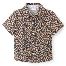 Load image into Gallery viewer, Animal Print Half Sleeves Shirt