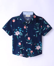 Load image into Gallery viewer, Floral Printed Half Sleeves Shirt