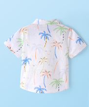 Load image into Gallery viewer, Plams Printed Half Sleeves Shirt