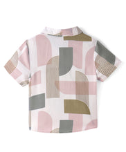 Load image into Gallery viewer, Abstract Printed Half Sleeves Shirt