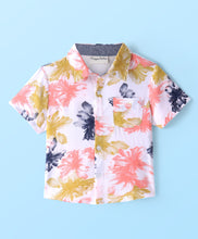 Load image into Gallery viewer, Floral Printed Half Sleeves Shirt