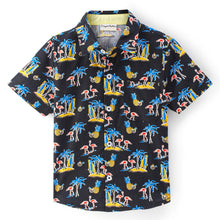 Load image into Gallery viewer, Palm Tree Printed Half Sleeves Shirt