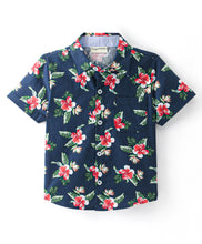 Load image into Gallery viewer, Floral Printed Half Sleeves Shirt
