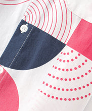 Load image into Gallery viewer, Greometric Printed Half Sleeves Shirt