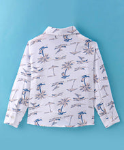 Load image into Gallery viewer, Beach Printed Full Sleeves Shirt