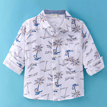 Load image into Gallery viewer, Beach Printed Full Sleeves Shirt