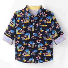 Load image into Gallery viewer, Palm Tree Printed Full Sleeves Shirt