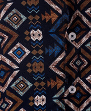 Load image into Gallery viewer, Abstract Printed Half Sleeves Shirt