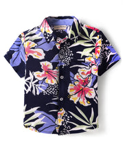 Load image into Gallery viewer, Floral Printed Half Sleeves Shirt