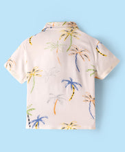 Load image into Gallery viewer, Palm Trees Printed Half Sleeves Shirt