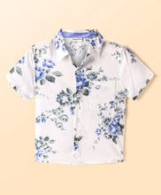 Load image into Gallery viewer, Floral Printed Half Sleeves Shirt