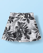 Load image into Gallery viewer, Floral Mini Skater Skirt With Inbuilt Shorts