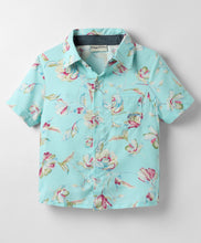 Load image into Gallery viewer, Floral Printed Half Sleeves Shirt