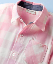 Load image into Gallery viewer, Checkered Printed Half Sleeves Shirt