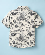 Load image into Gallery viewer, Floral Printed Half Sleeves Shirt