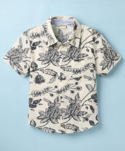 Load image into Gallery viewer, Floral Printed Half Sleeves Shirt