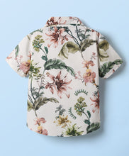 Load image into Gallery viewer, Floral Printed Half Sleeves Shirt
