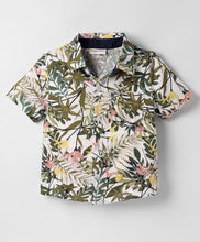 Load image into Gallery viewer, Floral Printed Half Sleeves Shirt