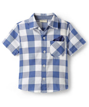 Load image into Gallery viewer, Checkered Printed Half Sleeves Shirt