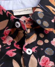 Load image into Gallery viewer, Floral Printed Cotton Woven Half Sleeves Shirt