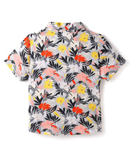 Load image into Gallery viewer, Floral Printed Woven Half Sleeves Shirt