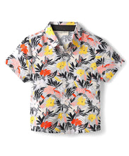 Load image into Gallery viewer, Floral Printed Woven Half Sleeves Shirt