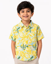 Load image into Gallery viewer, Cotton Tropical Fruit Printed Half Sleeves Shirt