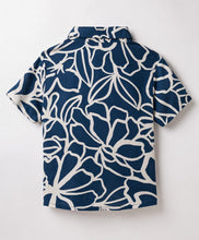 Load image into Gallery viewer, Woven Floral Printed Half Sleeves Shirt