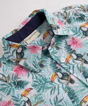 Load image into Gallery viewer, Cotton Woven Forest Printed Half Sleeves Shirt