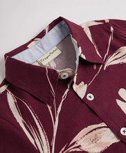Load image into Gallery viewer, Woven Floral Printed Half Sleeves Shirt