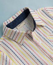 Load image into Gallery viewer, Cotton Woven Striped Half Sleeves Shirt