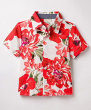 Load image into Gallery viewer, Woven Floral Printed Half Sleeves Shirt