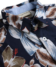 Load image into Gallery viewer, Cotton Foliage Printed Half Sleeves Shirt
