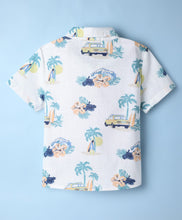 Load image into Gallery viewer, Cotton Tropical Print Half Sleeves Shirt