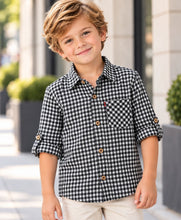 Load image into Gallery viewer, Cotton Seer Sucker Checkered Full Sleeves Shirt