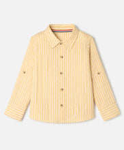 Load image into Gallery viewer, Cotton Seersucker Striped Full Sleeves Shirt