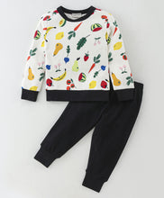 Load image into Gallery viewer, Veggies Printed Top Jogger Set