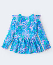 Load image into Gallery viewer, Floral Printed Frilled Top Palazzo Co-ord Set