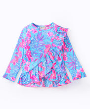 Load image into Gallery viewer, Floral Printed Frilled Top Palazzo Set