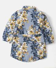 Load image into Gallery viewer, Floral Printed Full Sleeves Long Shirt Legging Set