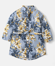 Load image into Gallery viewer, Floral Printed Full Sleeves Long Shirt Legging Set