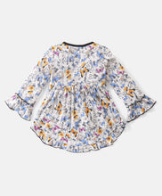 Load image into Gallery viewer, Butterfly Printed Frilled Top Leggings Set