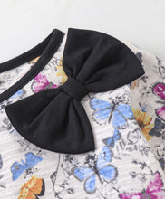 Load image into Gallery viewer, Butterfly Printed Frilled Top Leggings Set