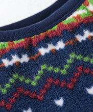 Load image into Gallery viewer, Jacquard Polar Fleece Sweatshirt Jogger Set