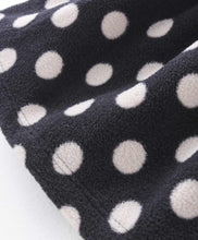 Load image into Gallery viewer, Polka Dots Printed Crop Cardigan Skirt Set