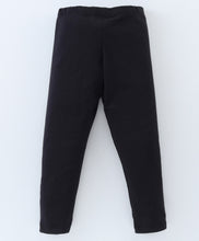Load image into Gallery viewer, Solid with Bow Applique Polar Fleece Dress Leggings Set