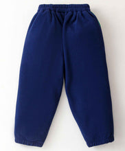 Load image into Gallery viewer, Solid Polar Fleece Sweatshirt Jogger Set - Navy