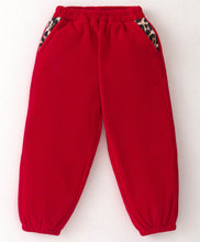 Load image into Gallery viewer, Solid Polar Fleece Sweatshirt Jogger Set - Red